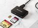 Transcend Кардрiдер USB 3.1 Type-A > microSD/SD/CF Чорний 2 - магазин Coolbaba Toys