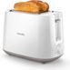 Philips Тостер Daily Collection, 830Вт, пластик, білий