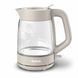 Tefal Електрочайник Tefal Morning Glass Kettle, 1.7л, скло, з підсвіткою, бежевий 1 - магазин Coolbaba Toys