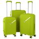 Набір пластикових валіз 2E, SIGMA,(L+M+S), 4 колеса, зелене яблуко 1 - магазин Coolbaba Toys