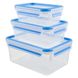 Набор контейнеров TEFAL MSEAL FRESH 3 шт: 0.55л / 1.0л / 2.3л, пластик 1 - магазин Coolbaba Toys