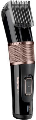BaByliss Машинка для стриження, мережа+акум., вібраційний мотор, насадок-1, сталь, чорно-коричневий E974E фото