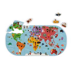 Іграшка для купання Janod Пазл Карта світу J04719 фото