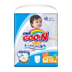 Трусики-підгузники GOO.N для дітей 6-12 кг (розмір M, унісекс, 58 шт) - купити в інтернет-магазині Coolbaba Toys