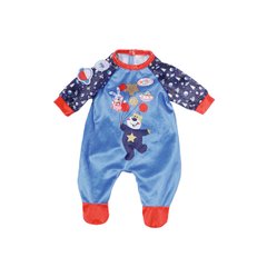 Одяг для ляльки BABY BORN серії "День Народження"- СВЯТКОВИЙ КОМБІНЕЗОН (на 43 cm, синій) - купити в інтернет-магазині Coolbaba Toys