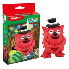 Маса для ліплення Paulinda Super Dough Dear Monster червоний PL-081536-3 - купити в інтернет-магазині Coolbaba Toys