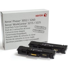 Тонер картридж Xerox PH3052/3260/WC3215/3225 Black (2*3000 стр) Двойная упаковка 106R02782 фото