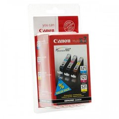 Комплект Canon No.521: Картридж Canon CLI-521 Bundle (C,M,Y) MP540/630 2934B010 фото
