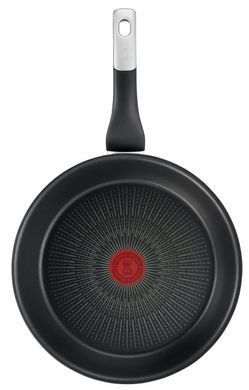 Сковорода Tefal Unlimited, 26см, покрытие Titanium Extra, индукция, Thermo-Spot, алюм., чёрный G2550572 фото