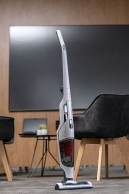 Пылесос Gorenje беспроводный, 162Вт, конт пыль -0.5л, автон. раб. до 60мин, HEPA, 2 в 1, подсветка, индикатор, белый SVC216GFW фото