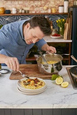 Tefal Набір посуду Jamie Oliver Cook Smart 8 предметів, нержавіюча сталь E310S874 фото