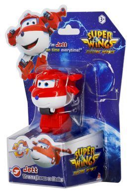 Super Wings Ігрова фігурка-трансформер Super Wings Transform-a-Bots Джетт (Jett) EU780010 фото
