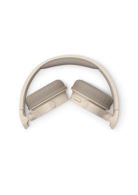 Philips Наушники On-ear TAH3209 BT 5.3, Wireless, Mic, Бежевый TAH3209BG/00 фото