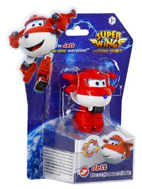 Super Wings Ігрова фігурка-трансформер Super Wings Transform-a-Bots Джетт (Jett) EU780010 фото