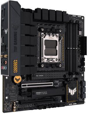 ASUS Материнcкая платаTUF GAMING B650M-PLUS WIFI sAM5 B650 4xDDR5 M.2 HDMI DP WiFi BT mATX 90MB1BF0-M0EAY0 фото