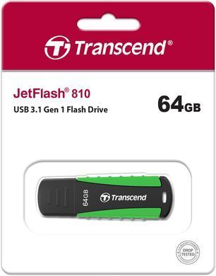 Transcend Накопитель 64GB USB 3.1 Type-A JetFlash 810 Rugged TS64GJF810 фото