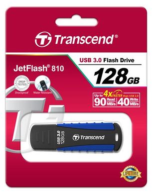 Накопичувач Transcend 128GB USB 3.1 Type-A JetFlash 810 Rugged TS128GJF810 фото