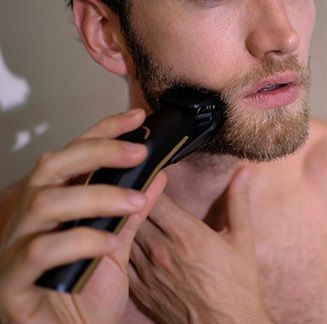 BaByliss Машинка для стриження, мережа+акум., вібраційний мотор, насадок-1, сталь, чорно-коричневий E974E фото