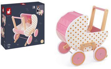 Janod Візок Candy Chic для ляльок J05886 фото