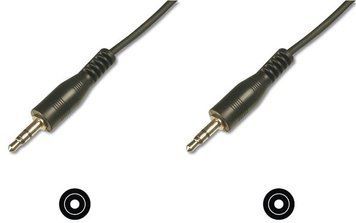 Digitus Кабель jack 3.5 > jack 3.5 (M/M), 1.5м, чорний AK-510100-015-S фото
