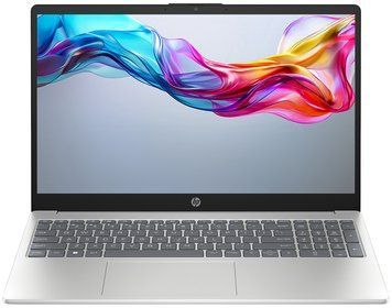 HP Ноутбук HP 15-fc0111ua 15.6" FHD IPS AG, AMD R7-7730U, 16GB, F1024GB, UMA, DOS, сріблястий B4LY2EA фото