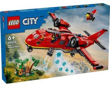 LEGO Конструктор City Пожежний рятувальний літак 60413 фото
