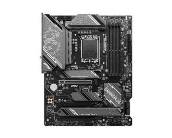 MSI Материнcкая плата MSI GAMING PLUS WIFI s1700 Z790 4xDDR5 HDMI DP WiFi BT ATX 911-7E06-084 фото