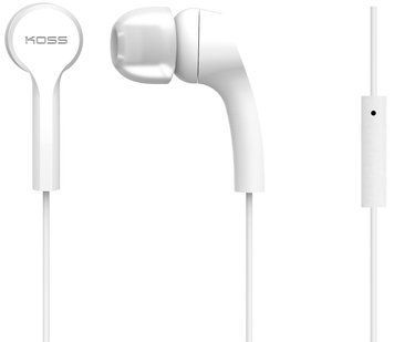 Koss Навушники In-Ear KEB9iW, 3.5 mini-jack, Mic, Білий 192617.101 фото