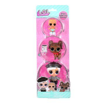 Набор игровых фигурок L.O.L. Surprise! серии "OPP Tot + Pet + Lil Sis" - БИТНИК БЭЙБИ, ДАРЛИНГ ДОГГИ 987888 фото