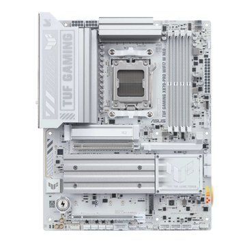 ASUS Материнcкая плата TUF GAMING X870-PRO WIFI7 W NEO sAM5 X870 4xDDR5 M.2 HDMI USB Type-C Wi-Fi BT ATX белый 90MB1NY0-M0EAY0 фото