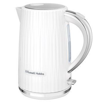 Russell Hobbs Електрочайник Eden, 1.7л, нержавіюча сталь, пластик, білий 27360-70 фото