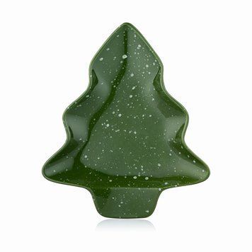 ARDESTO Plate Christmas New Year's, 22х19cm, ceramic AR3089 фото
