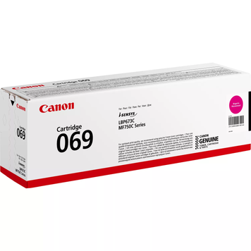 Картридж Canon 069 MF752Cdw/MF754Cdw/LBP673Cdw Magenta (1900 стор) 5092C002 фото