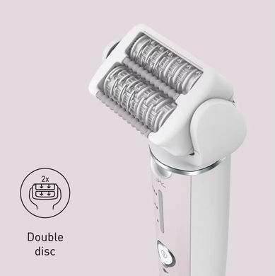 Panasonic Эпилятор пинцетный, аккумуляторный, пинцет.-60, влаж.+сух., чехол, насадок-5, розовый-белый ES-EY80-P520 фото