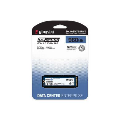 Kingston Накопичувач SSD M.2 960GB PCIe 4.0 DC2000B SEDC2000BM8/960G фото