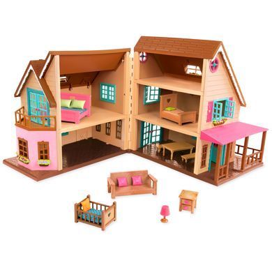 Игровой набор Li`l Woodzeez Большой коттеджный дом WZ6749Z фото