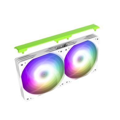 Zalman Система рідинного оxолодження Alpha 2SE A24 ARGB, LGA1851, 1700, 1200, 115x, AM5, AM4, TDP 320W, білий ALPHA2SEA24WHITE фото