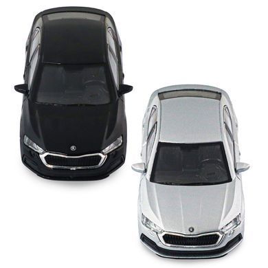 Автомодель - SKODA OCTAVIA (чорний, сріблястий) 250389W фото