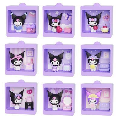 Фігурка-сюрприз POP TOP KUROMI &ndash; СВЯТКОВИЙ НАСТРІЙ (світло, в ас.) 25WH-001 фото