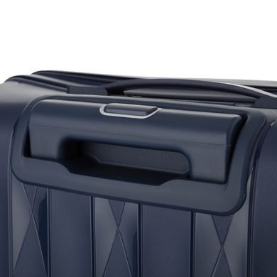 2E Набір валіз 2E, M7979, поліпропілен, (L+M+S), блискавка anti theft, 4 колеса, кодовий замок, темно-синій 2E-PP-M7979-SET3-DB фото