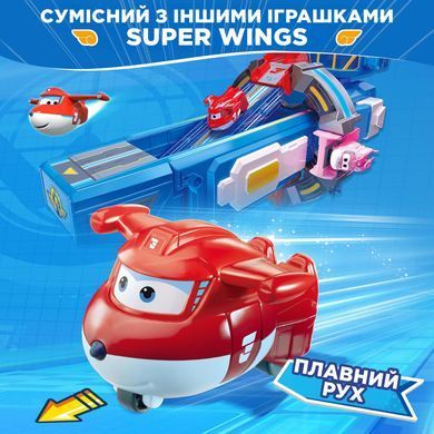 Super Wings Ігрова фігурка-трансформер Super Wings Transform-a-Bots Джетт (Jett) EU780010 фото