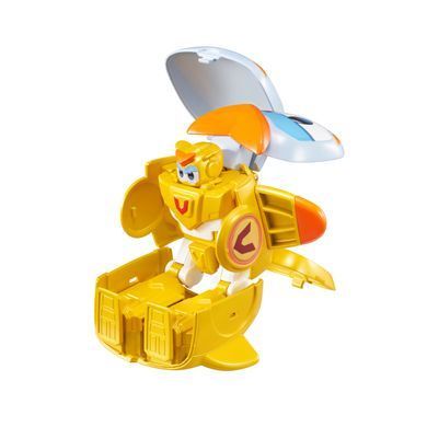 Super Wings Игровая фигурка-трансформер Transforming Super Pet Золотой Мальчик любимец (Golden Boy pet) EU770644 фото