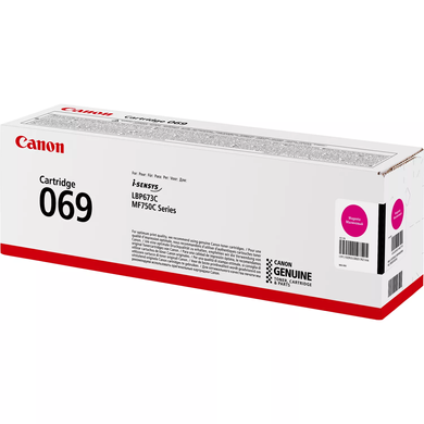 Картридж Canon 069 MF752Cdw/MF754Cdw/LBP673Cdw Magenta (1900 стор) 5092C002 фото