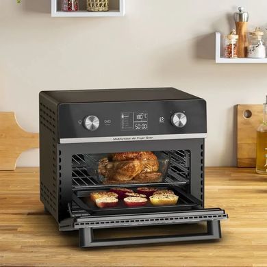 Tefal Мультипіч Easy Fry Oven Multifunctional, 1800Вт, механічне керув., 10 програм, пластик, чорний FW606810 фото