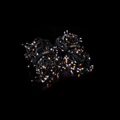 Smart LED Гирлянда Twinkly Cluster AWW 400 Gen II, IP44, длина 6м, кабель черный TWC400GOP-BEU фото