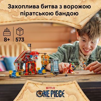 LEGO Конструктор LEGO ONE PIECE Цирковий намет клоуна Баґґі 75637- фото
