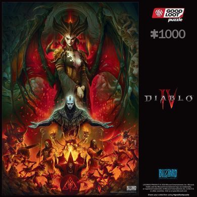 GoodLoot Пазл Diablo IV Lilith Composition 1000 ел. 5908305246800 фото