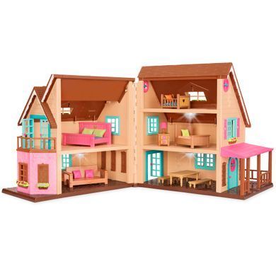 Игровой набор Li`l Woodzeez Большой коттеджный дом WZ6749Z фото