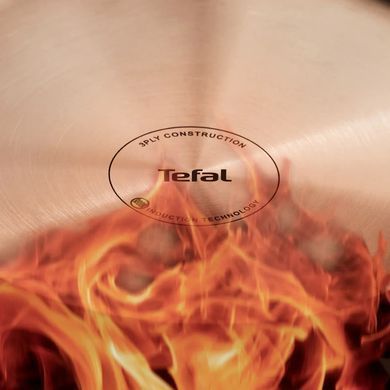 Tefal Tefal Frying Pan, Emotion+ Power, 24cm, stainless steel, aluminum core, chrome steel, bakelite E3410455 фото