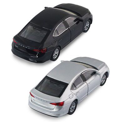 Автомодель - SKODA OCTAVIA (чорний, сріблястий) 250389W фото